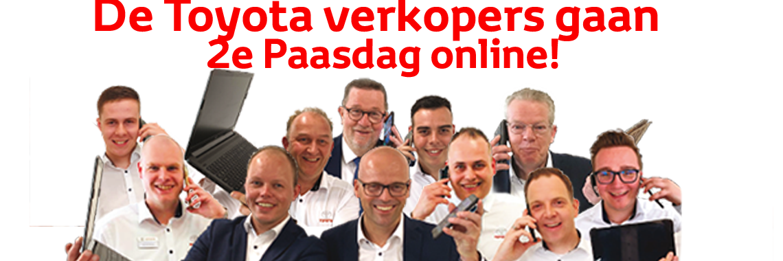 Primeur: ONLINE Paasshow Toyota Drenthe