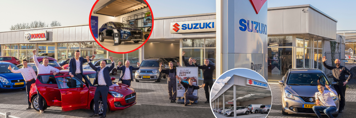 Openingsfeest bij Toyota & Suzuki-dealer Ruyne in Hoogeveen