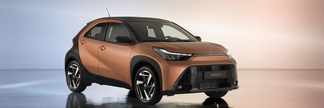 De nieuwe Toyota Aygo X Hybrid